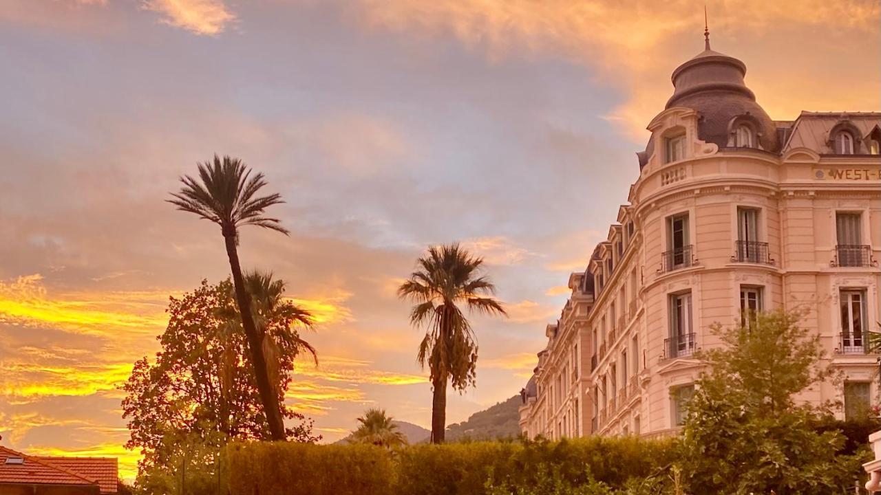 Studio Menton Proche Mer Climatise Wifi Екстериор снимка