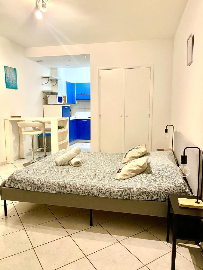 Studio Menton Proche Mer Climatise Wifi Екстериор снимка