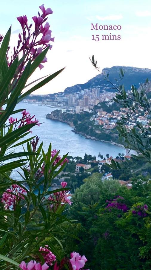 Studio Menton Proche Mer Climatise Wifi Екстериор снимка